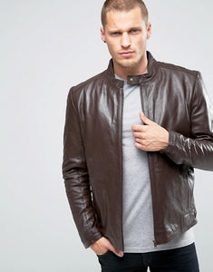 Leather Biker Jacket